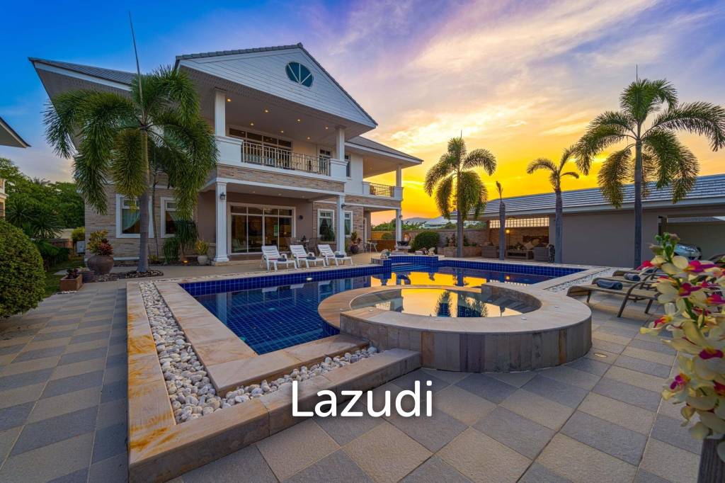 Hua Hin Palm Village : 2 Storey 6 Bedroom Pool Villa