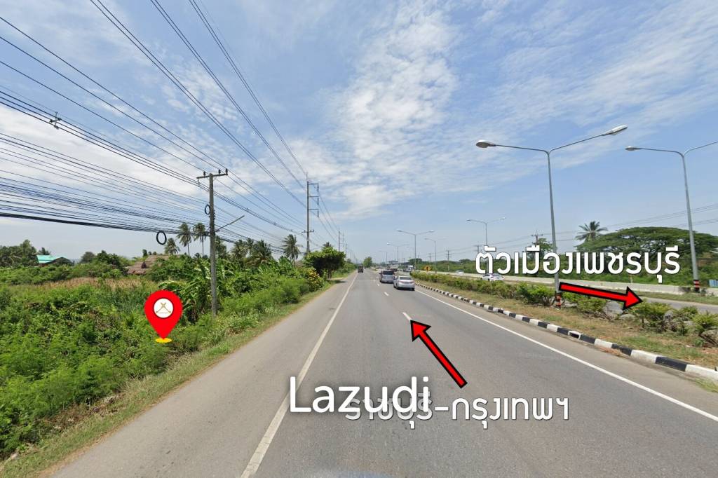 ขายที่ดิน 3 ไร่ติดถนนเส้นเพชรเกษมขาขึ้นราชบุรี-กรุงเทพ