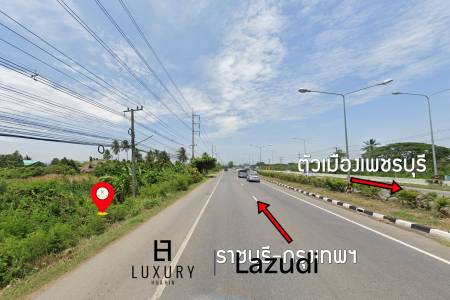 ขายที่ดิน 3 ไร่ติดถนนเส้นเพชรเกษมขาขึ้นราชบุรี-กรุงเทพ