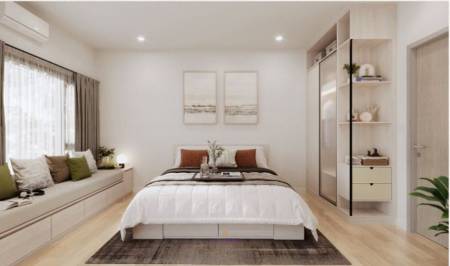 2 Bed 2 Bath 57 SQ.M.  The Title Serenity Naiyang