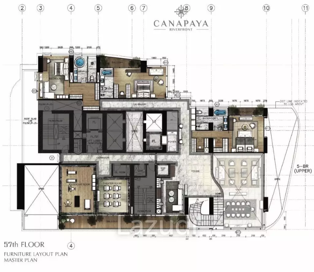 Premier 6 Bed Duplex Penthouse at Canapaya Residences