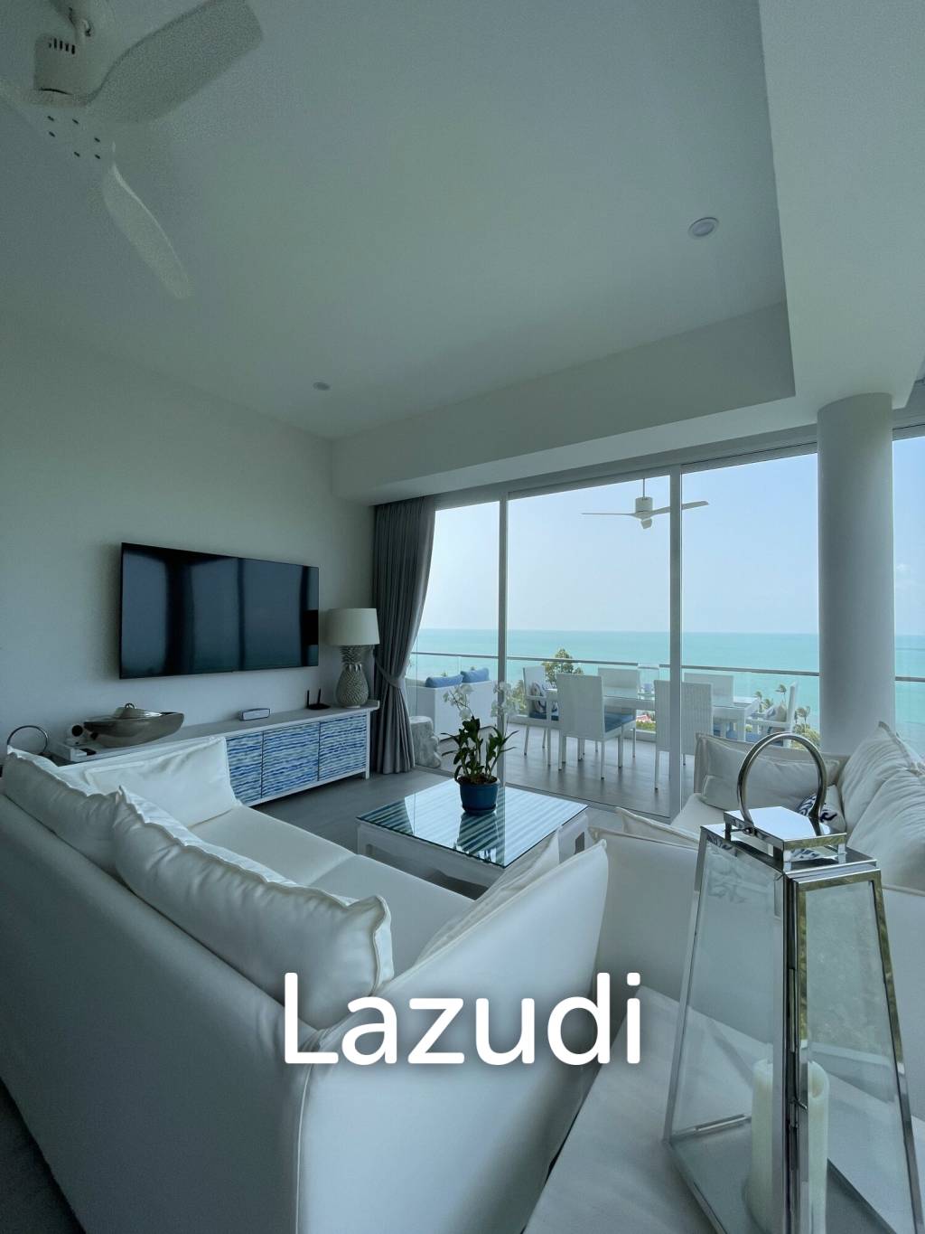 Exclusive Top Floor Corner Apartment with Panoramic Sea Views in Bang Por