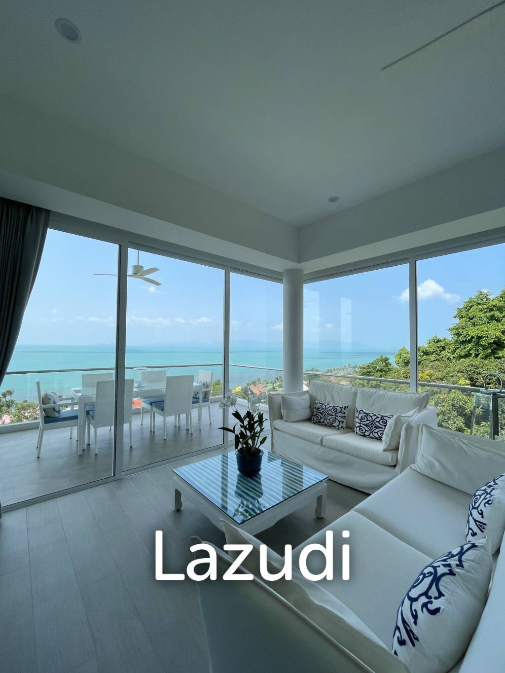 Exclusive Top Floor Corner Apartment with Panoramic Sea Views in Bang Por