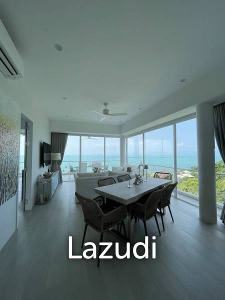 Exclusive Top Floor Corner Apartment with Panoramic Sea Views in Bang Por