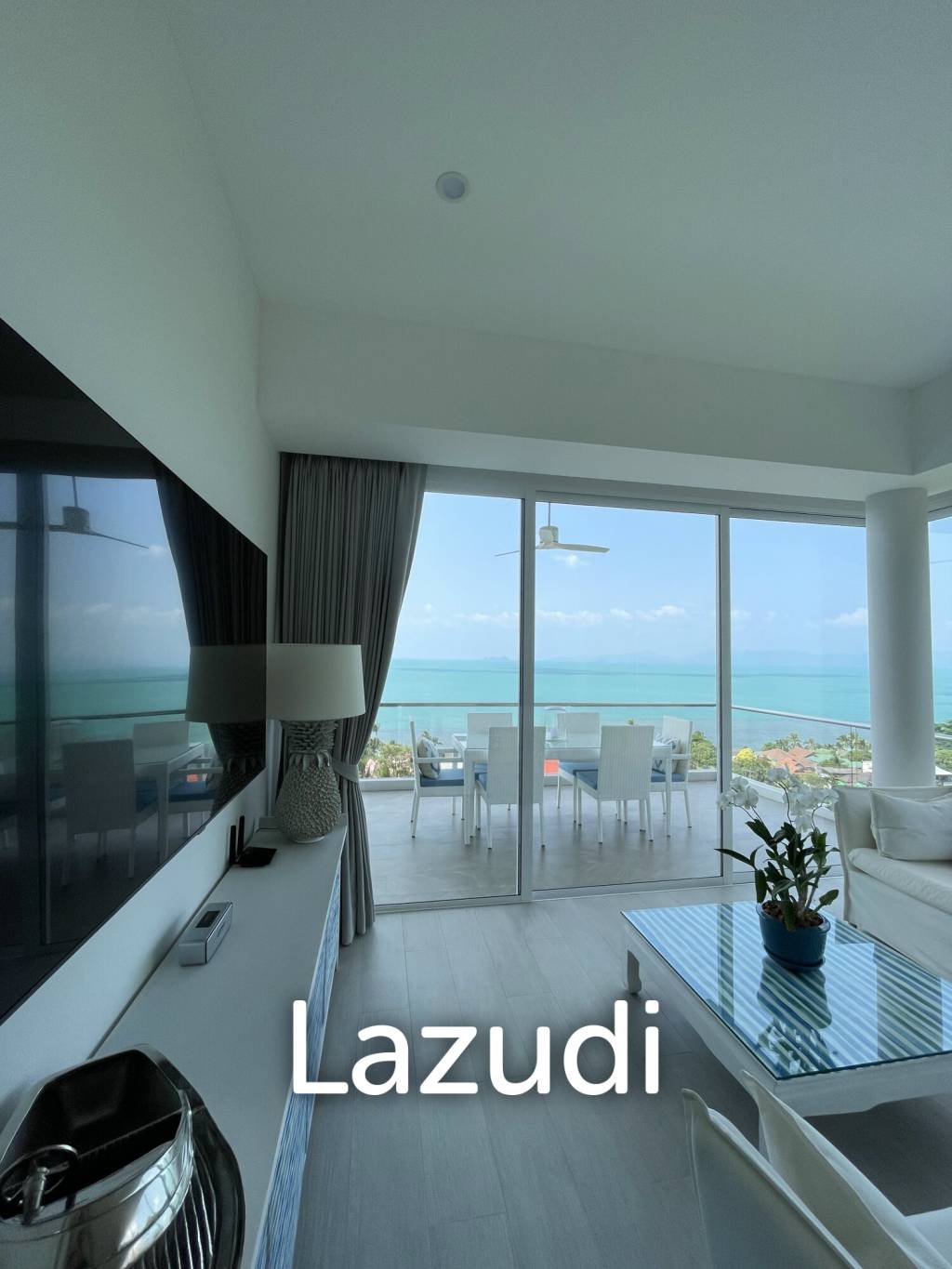 Exclusive Top Floor Corner Apartment with Panoramic Sea Views in Bang Por