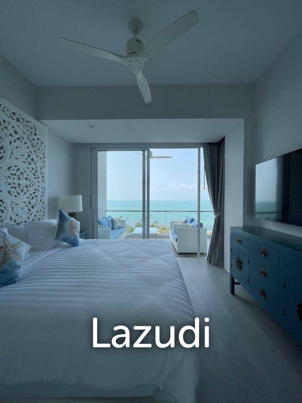 Exclusive Top Floor Corner Apartment with Panoramic Sea Views in Bang Por