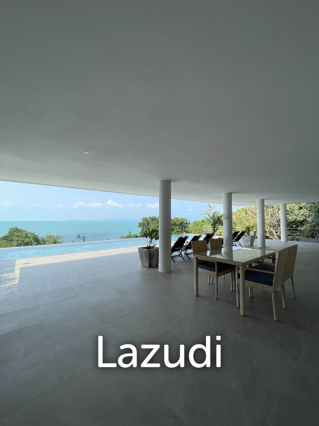 Exclusive Top Floor Corner Apartment with Panoramic Sea Views in Bang Por