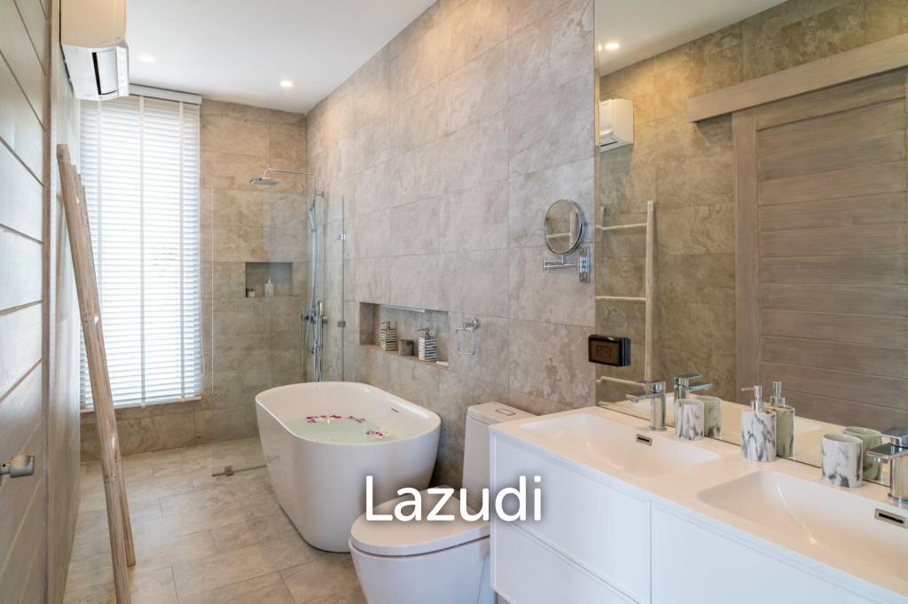 Exclusive Top Floor Corner Apartment with Panoramic Sea Views in Bang Por