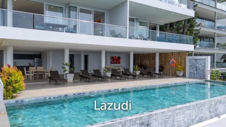 Exclusive Top Floor Corner Apartment with Panoramic Sea Views in Bang Por