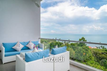 Exclusive Top Floor Corner Apartment with Panoramic Sea Views in Bang Por