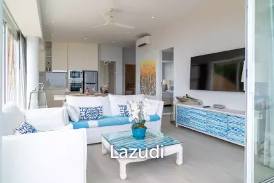 Exclusive Top Floor Corner Apartment with Panoramic Sea Views in Bang Por
