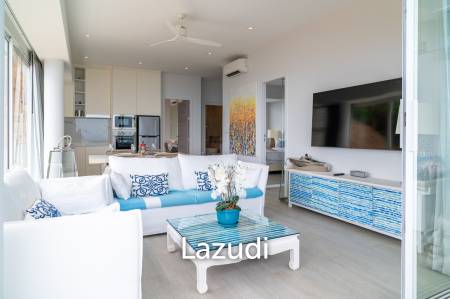 Exclusive Top Floor Corner Apartment with Panoramic Sea Views in Bang Por