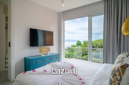 Exclusive Top Floor Corner Apartment with Panoramic Sea Views in Bang Por