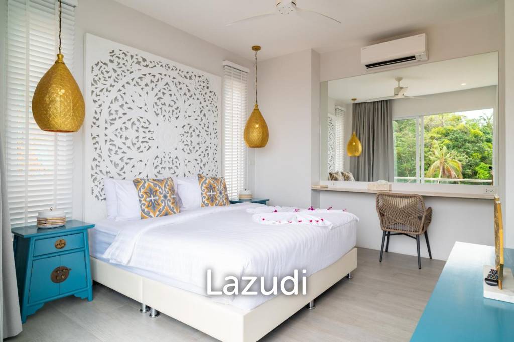 Exclusive Top Floor Corner Apartment with Panoramic Sea Views in Bang Por