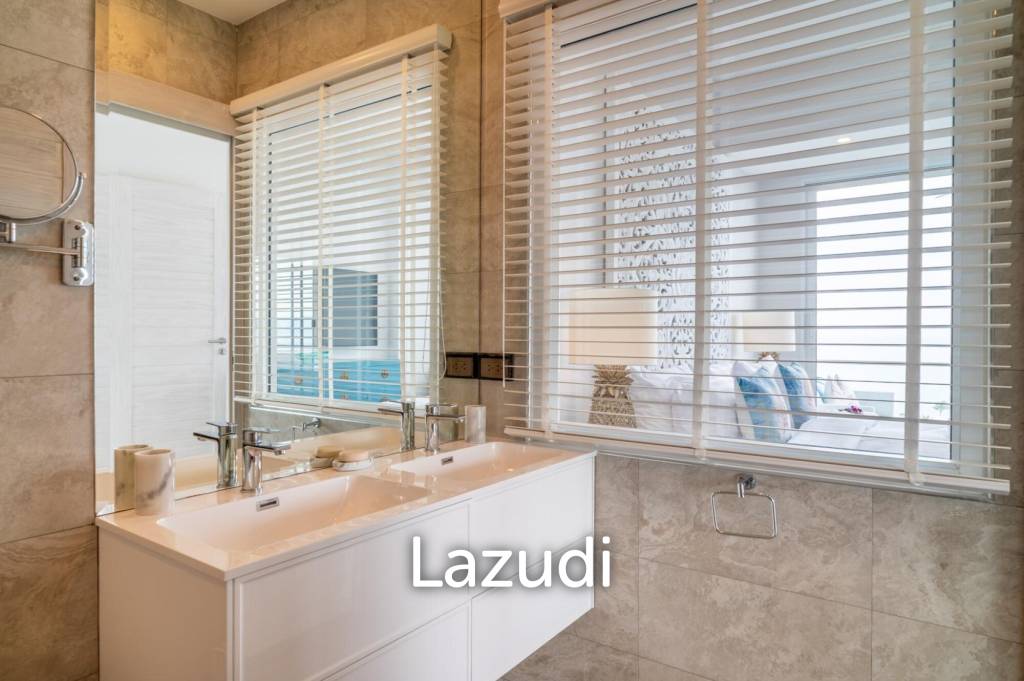 Exclusive Top Floor Corner Apartment with Panoramic Sea Views in Bang Por