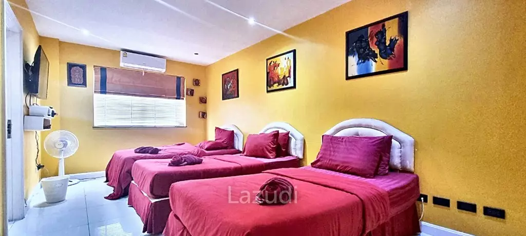 13 Beds 13 Baths 1,600 SQ.M. 4-Storey Villa in Pratumnak