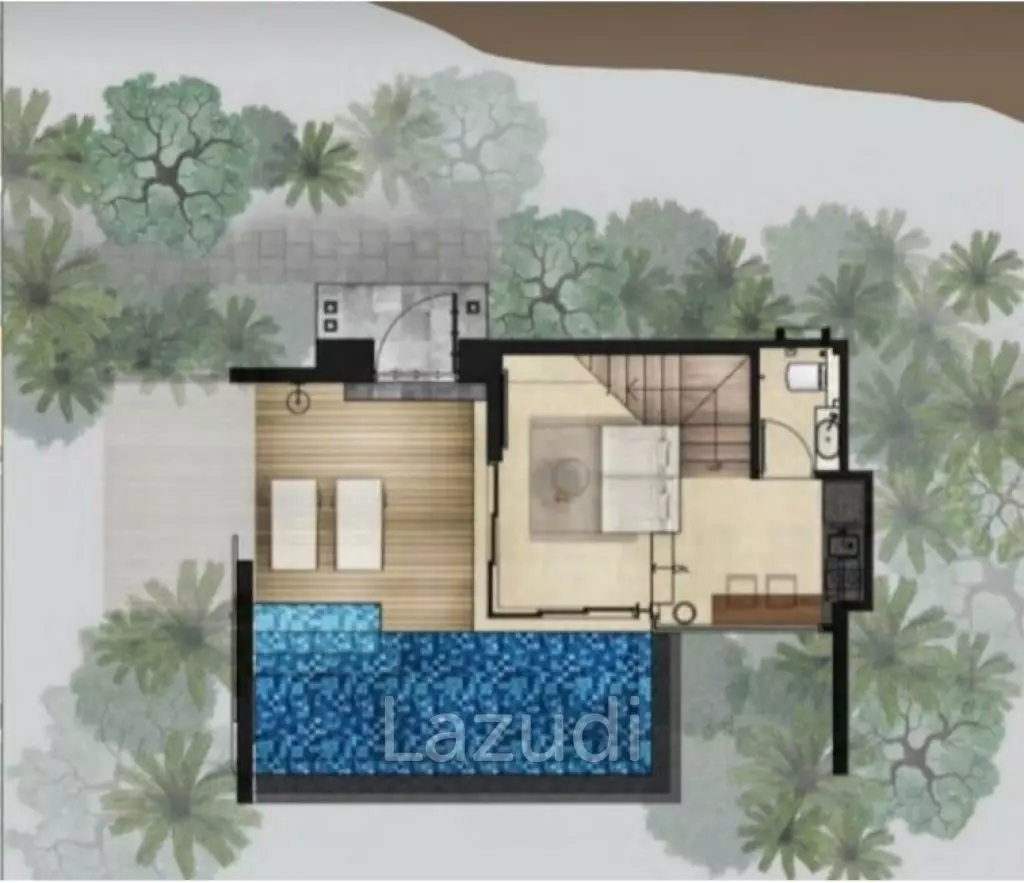 1 Bed 2 Bath 145 SQ.M.  Serenity Uno