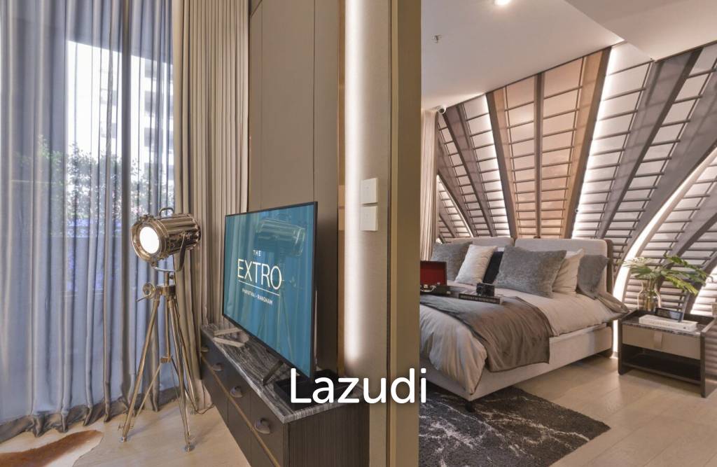 1 Bed 1 Bath 37.36 SQ.M THE EXTRO Phayathai-Rangnam