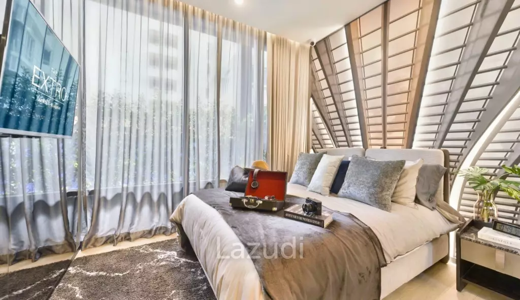 1 Bed 1 Bath 37.36 SQ.M THE EXTRO Phayathai-Rangnam