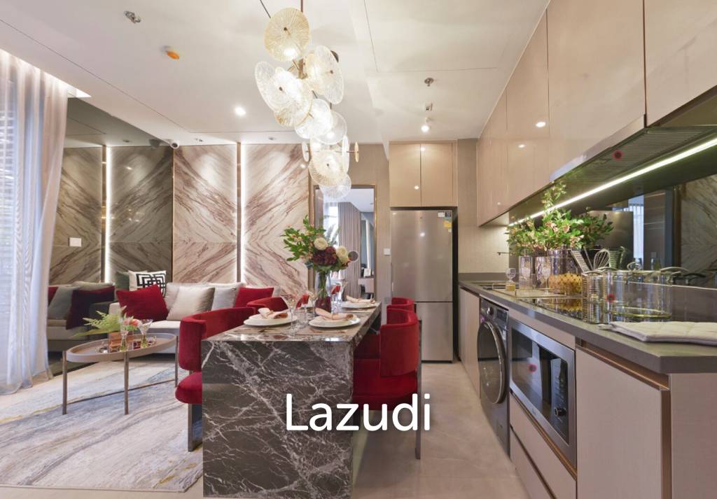 2 Bed 2 Bath 59.77 SQ.M THE EXTRO Phayathai-Rangnam
