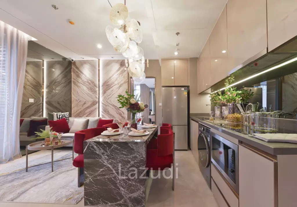2 Bed 2 Bath 59.77 SQ.M THE EXTRO Phayathai-Rangnam
