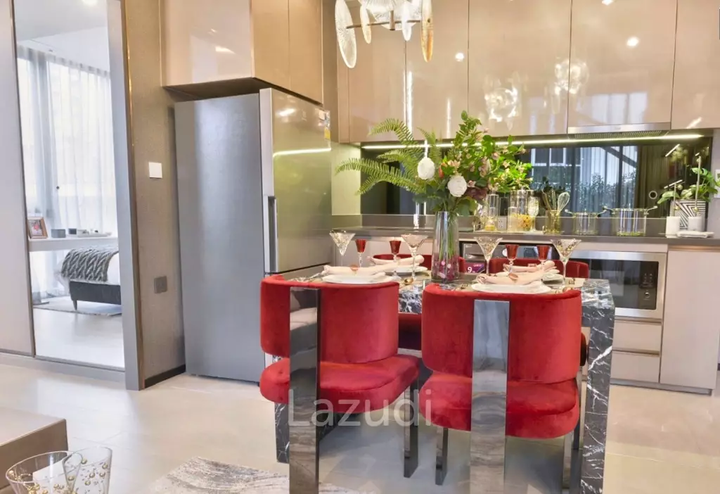 2 Bed 2 Bath 60.53 SQ.M THE EXTRO Phayathai-Rangnam