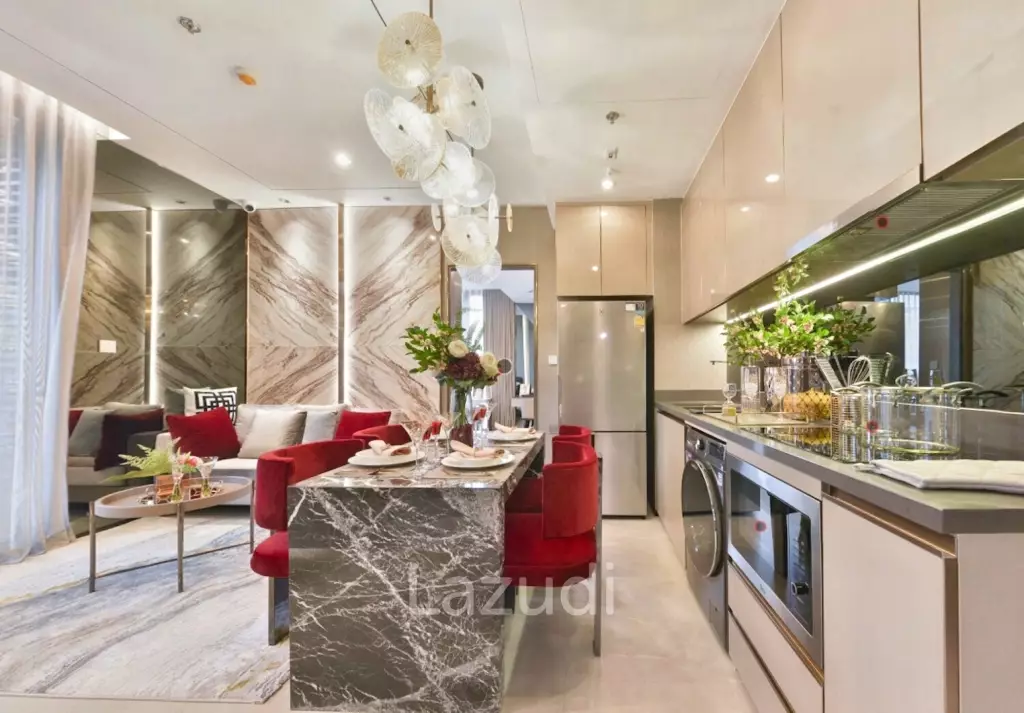 2 Bed 2 Bath 60.53 SQ.M THE EXTRO Phayathai-Rangnam