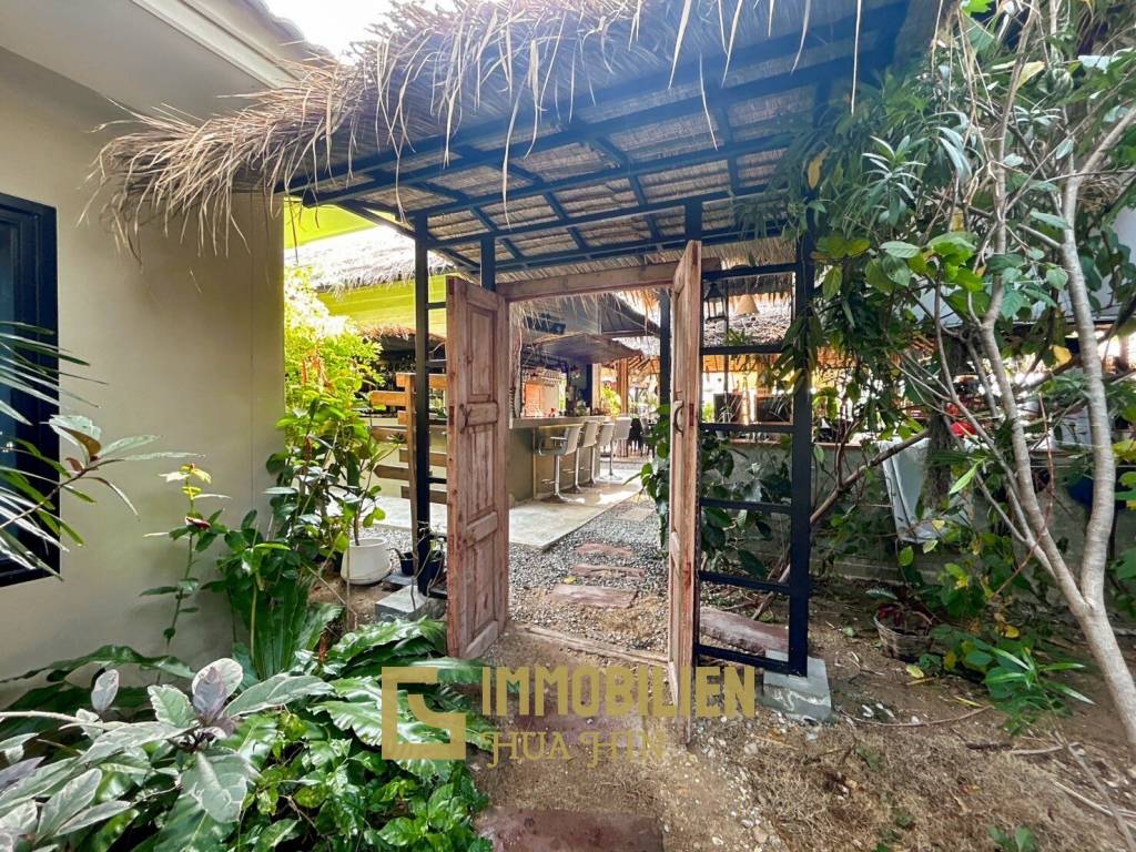 Tropical Resort + Restaurant For Sale In Cha Am