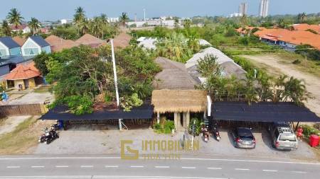 Tropical Resort + Restaurant For Sale In Cha Am