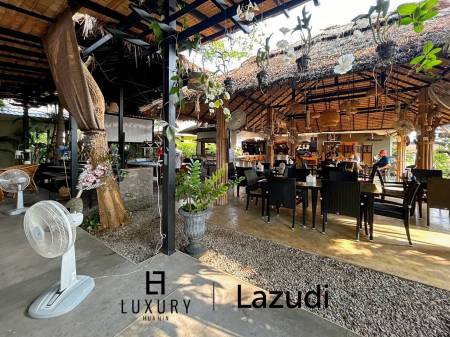 Tropical Resort + Restaurant For Sale In Cha Am