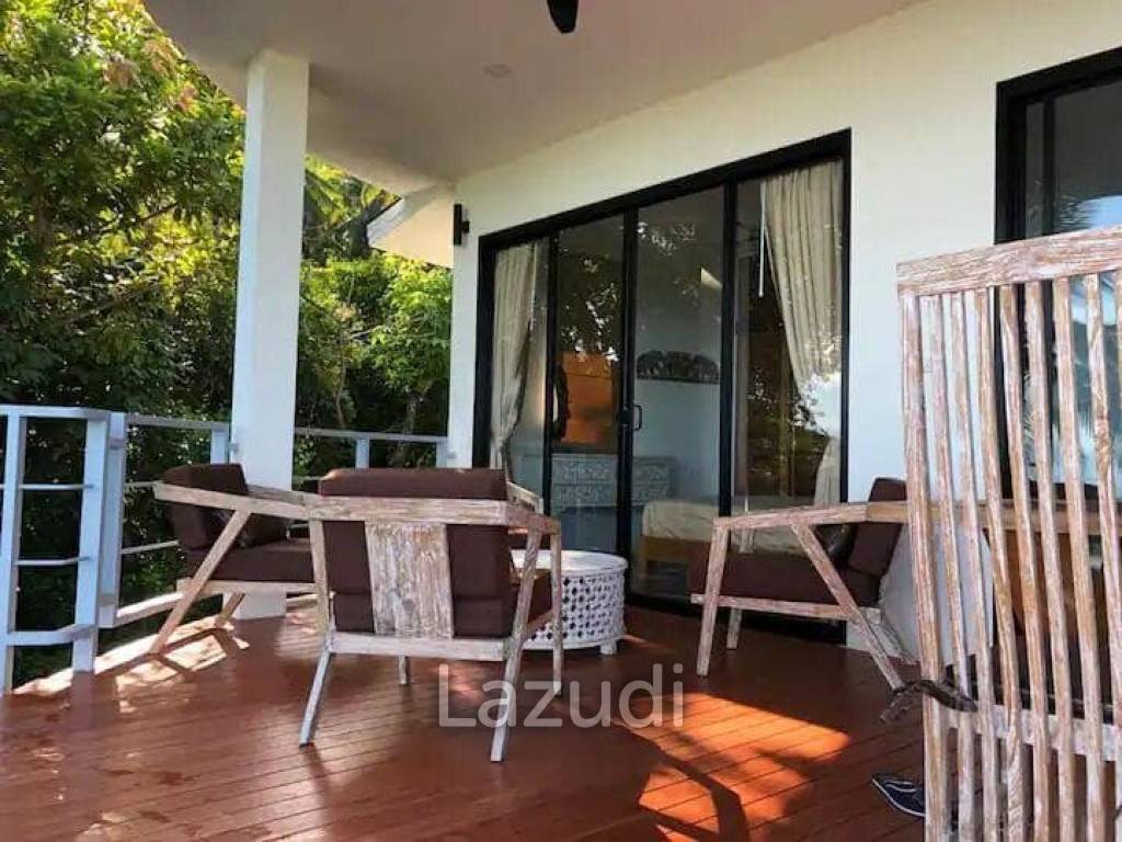 Bali-style Sea View 2-beds Pool Villa for Sale in Lamai