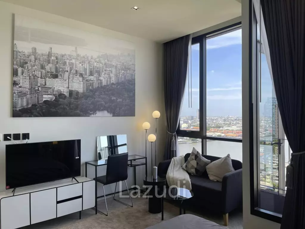1 Bed 1 Bath 26 SQ.M Chapter Charoennakorn-Riverside