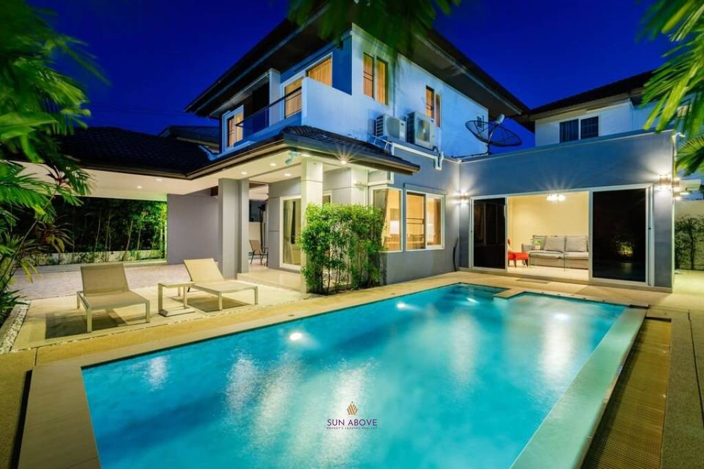 3 Bedroom Pool Villa For Rent In Koh Kaew Near BISP