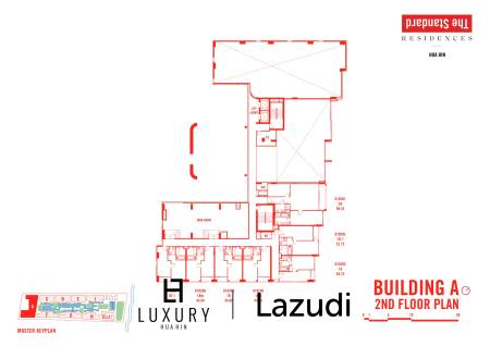 1 Bed 1 Bath 52.75 SQ.M The Standard Residences Hua Hin