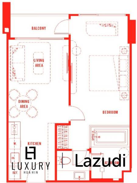 52 m² 1 Chambre 1 Salle de bain Condominium Pour Vente