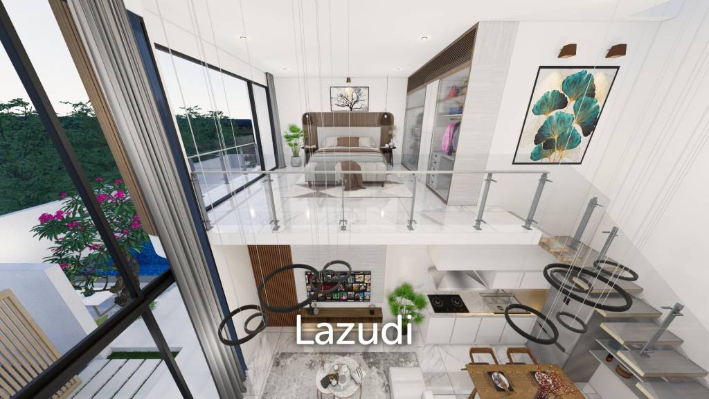 Freehold 2 Bedroom Loft Development in Kerobokan Bali