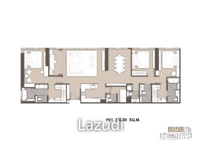 Luxury 3BR Condo at Mulberry Grove Sukhumvit