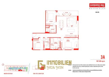 107 qm 3 Bett 3 Bad Apartment Für Verkauf