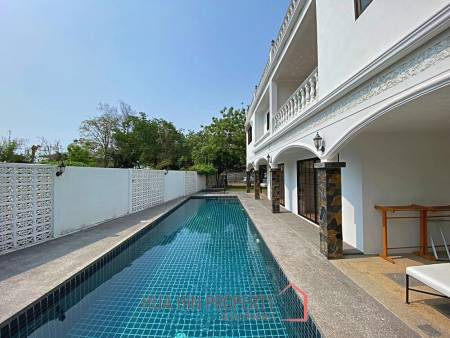 3 Story 10 Bedroom Villa For Sale 30m From Khao Takiap Beach