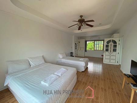 3 Story 10 Bedroom Villa For Sale 30m From Khao Takiap Beach