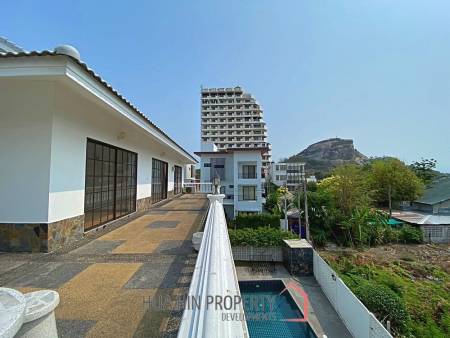 3 Story 10 Bedroom Villa For Sale 30m From Khao Takiap Beach