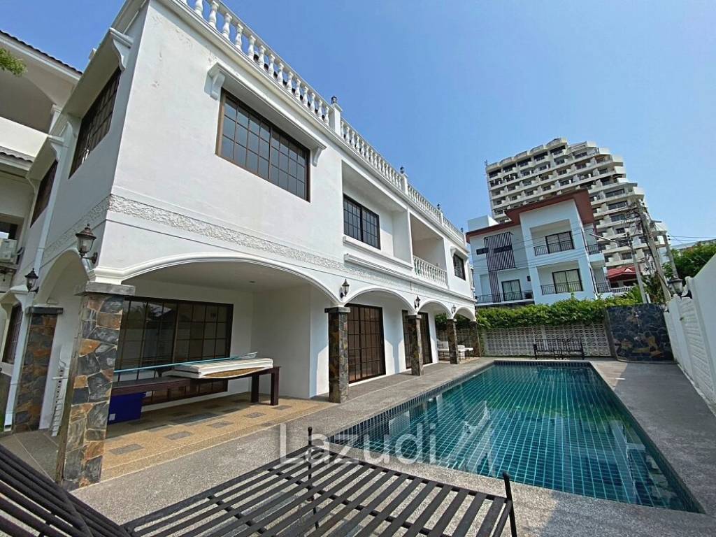 3 Story 10 Bedroom Villa For Sale 30m From Khao Takiap Beach