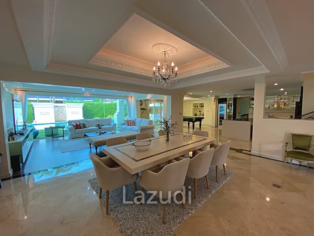 Exclusive single storey mountain view pool villa with 4 bedrooms near the beach
