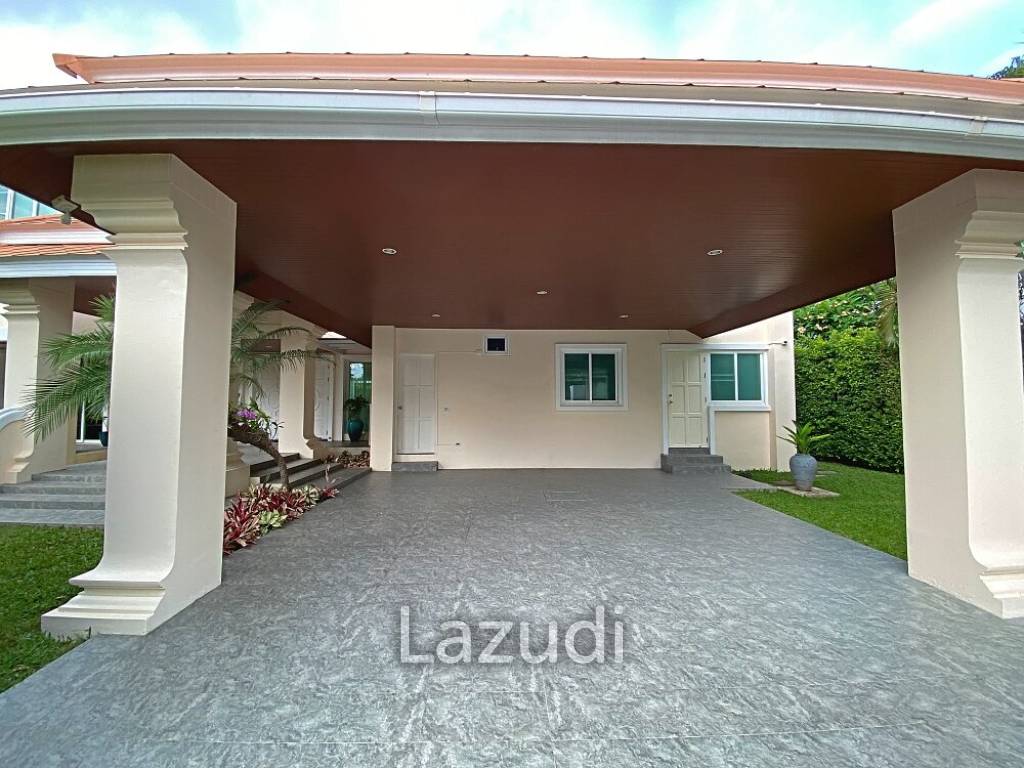 Exclusive single storey mountain view pool villa with 4 bedrooms near the beach