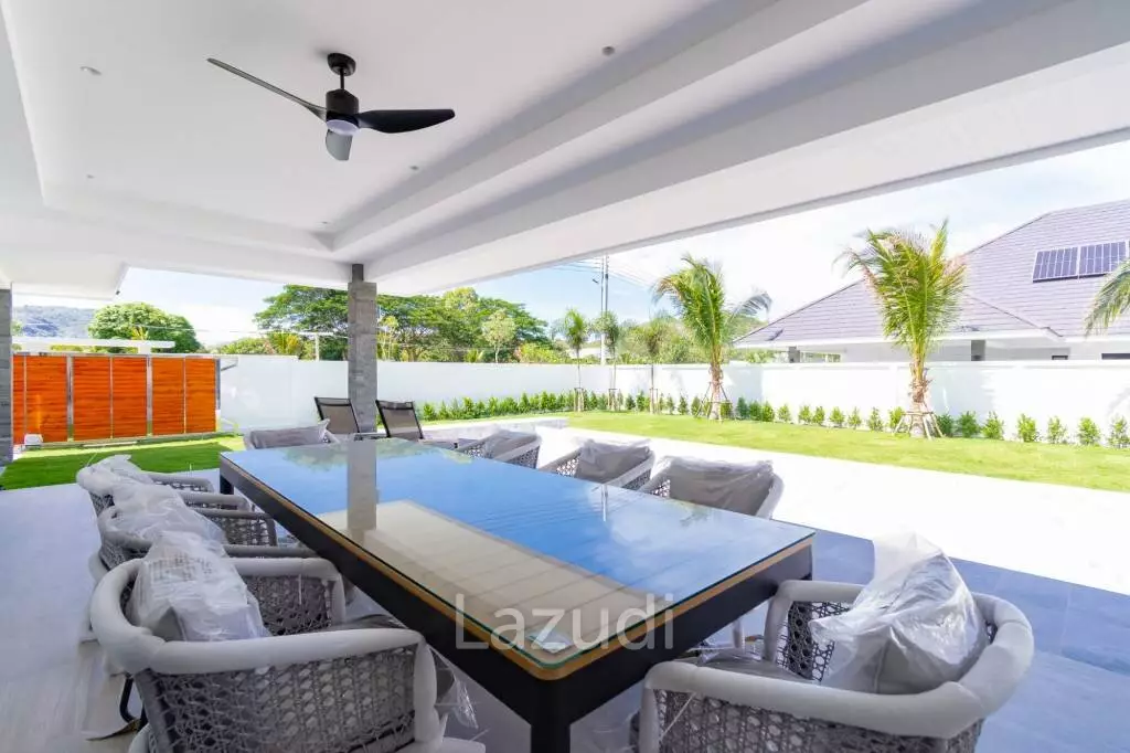 258 sqm modern pool villa in Hin Lek Fai Hua Hin- Off Plan
