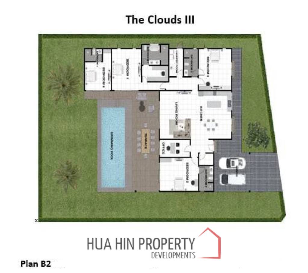 408 sqm Modern Pool Villa in Hin Lek Fai Hua Hin -Off Plan