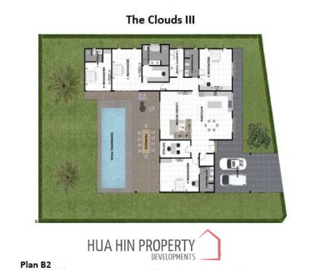 408 sqm Modern Pool Villa in Hin Lek Fai Hua Hin -Off Plan