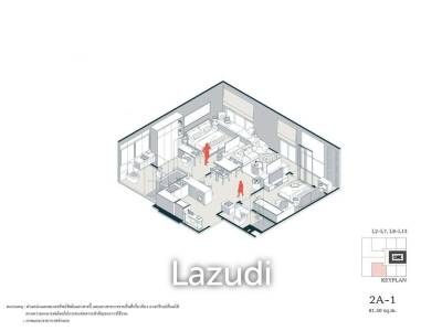 Luxurious 2BR Condo in Via Ari, Phaya Thai, Bangkok