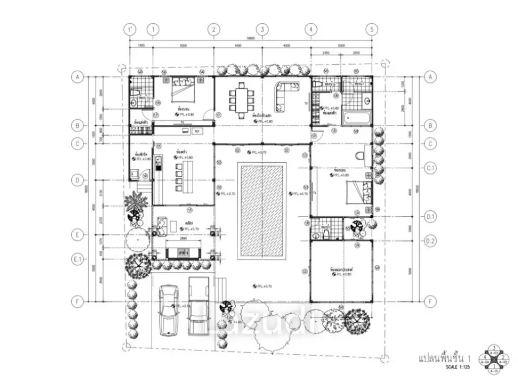 2 Beds 3 Baths 246.5 SQ.M Bussarin 88 Residence II