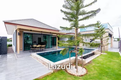 วิลล่าสระว่ายน้ำส่วนตัว 225 ตร.ม. ใจกลางหัวหิน บนที่ดิน 449 ตร.ม.